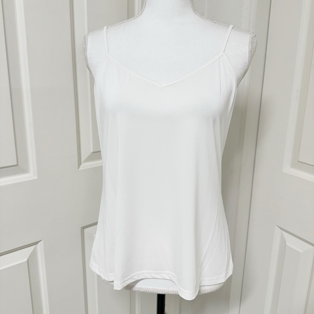 2 pairs of Women’s Slip Camisole Underneath White Strap Adjustable